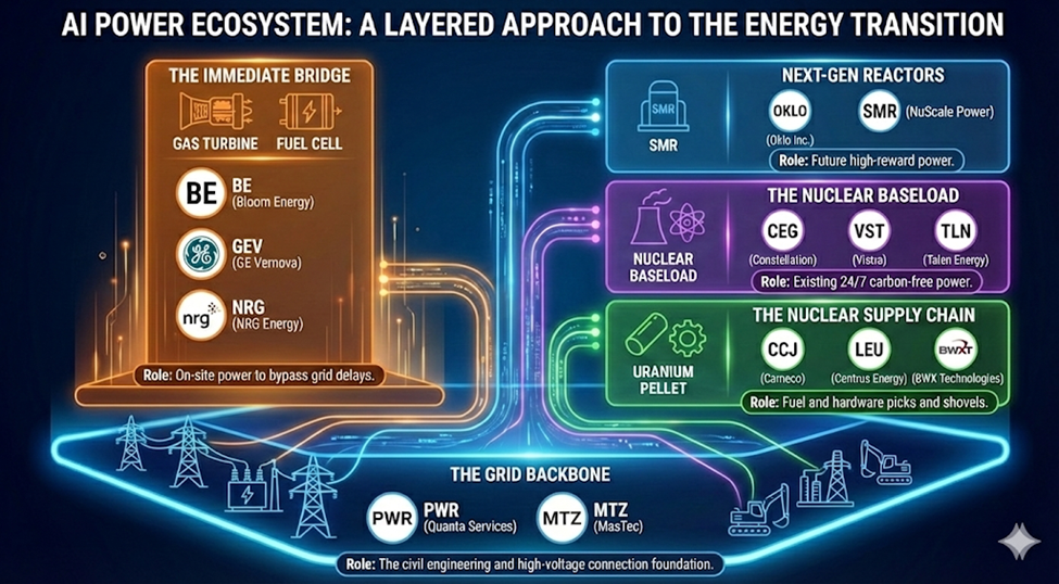 AI Power Ecosystem: A Layered Approach to the Energy Transition